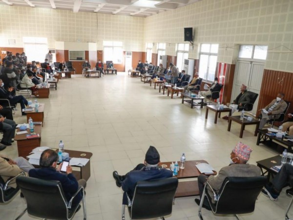 नेताहरुले बोल्ने क्रम नसकिएपछि भोलि पनि बैठक बस्ने