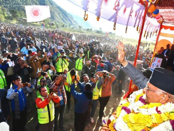 मध्यपहाडी लोकमार्ग केन्द्रित विशेष अभियान अन्तर्गत आज चौथो दिनको यात्रा पूरा 