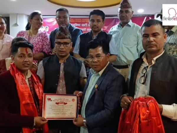 रामेछाप नगर सम्पर्क मञ्चको अध्यक्षमा सर्व सहमत विश्वकर्मा निर्वाचित ।