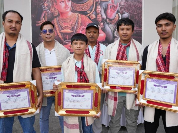 मध्यपुर थिमि सहकारीको थिमि भैलः २०८१ लाई सम्मान ।
