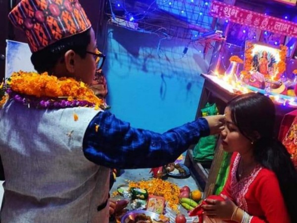 यमपञ्चककाे अन्तिम दिन आज भाईटिका मनाईदै ।