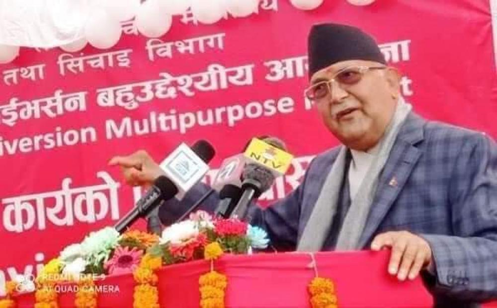 राष्ट्रिय गौरवको सुनकोशी–मरिन डाइभर्सन आयोजनाको शिलान्यास 