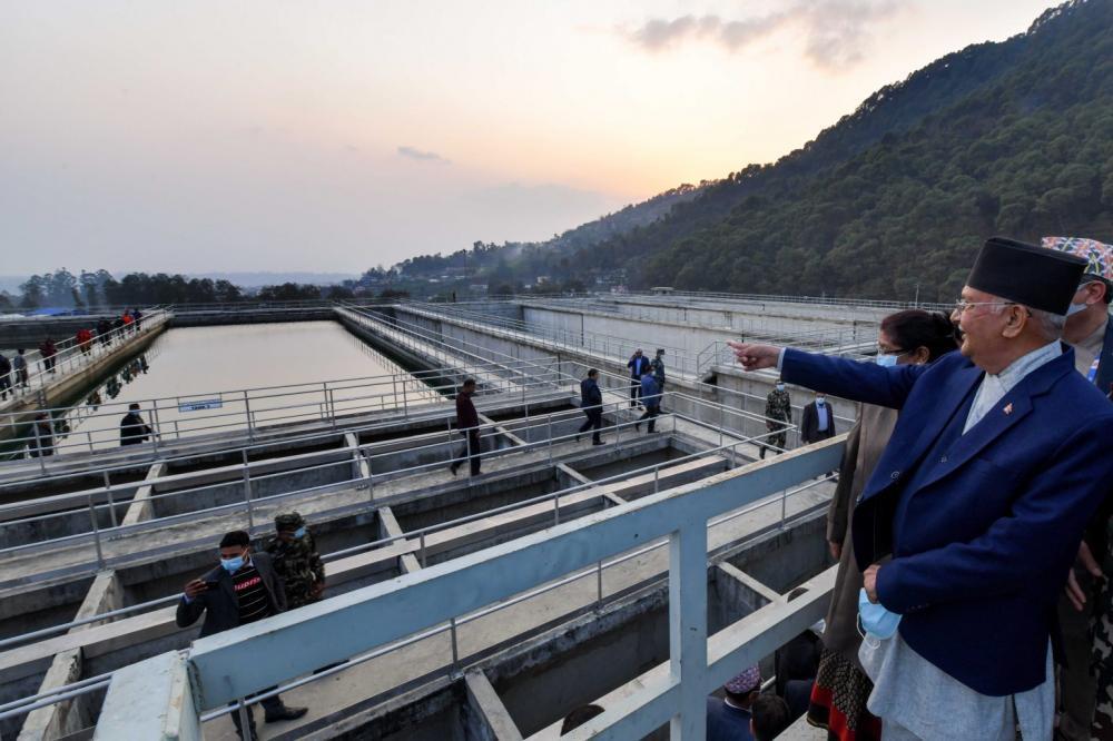 काठमाडौंमा आइपुग्यो मेलम्चीको पानी