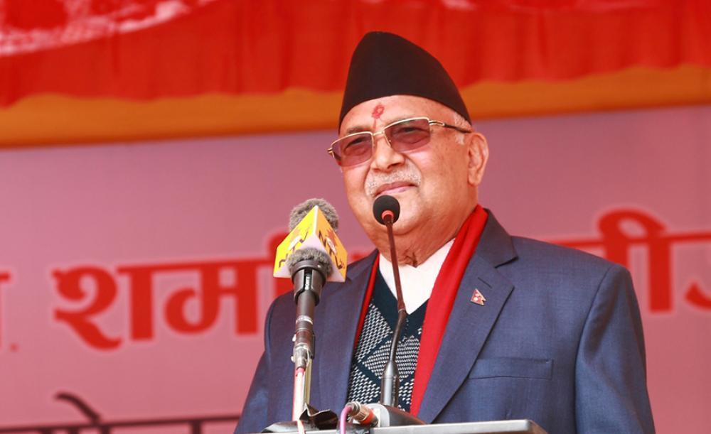 पार्टीमा भाँडभैलो मच्चाउने गतिविधि स्वीकार्य छैनः प्रधानमन्त्री ओली 