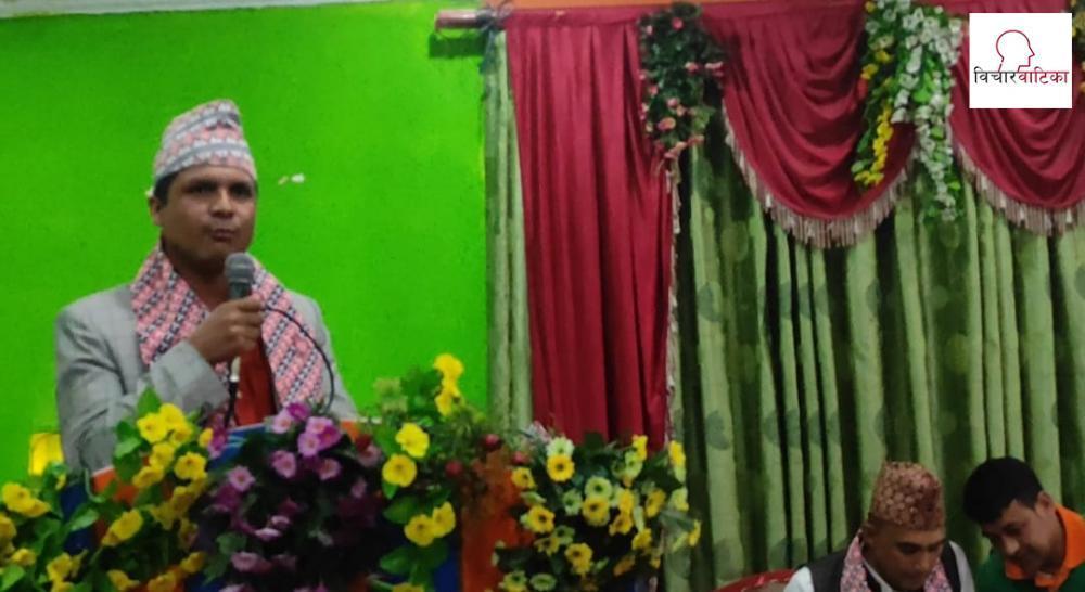 गोठगाउँले दिएको जिम्मेवारी पुरा गर्ने प्रतिबद्धता व्यक्त गर्दछुः सह–सचिव सापकोटा
