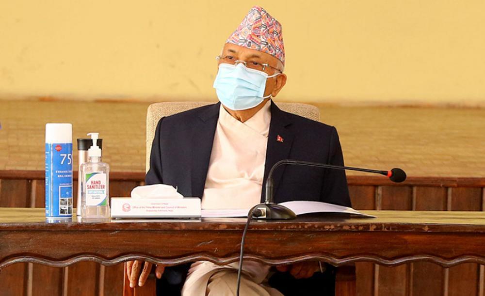 प्रधानमन्त्री ओलीले बोलाए एमाले स्थायी कमिटीको बैठक