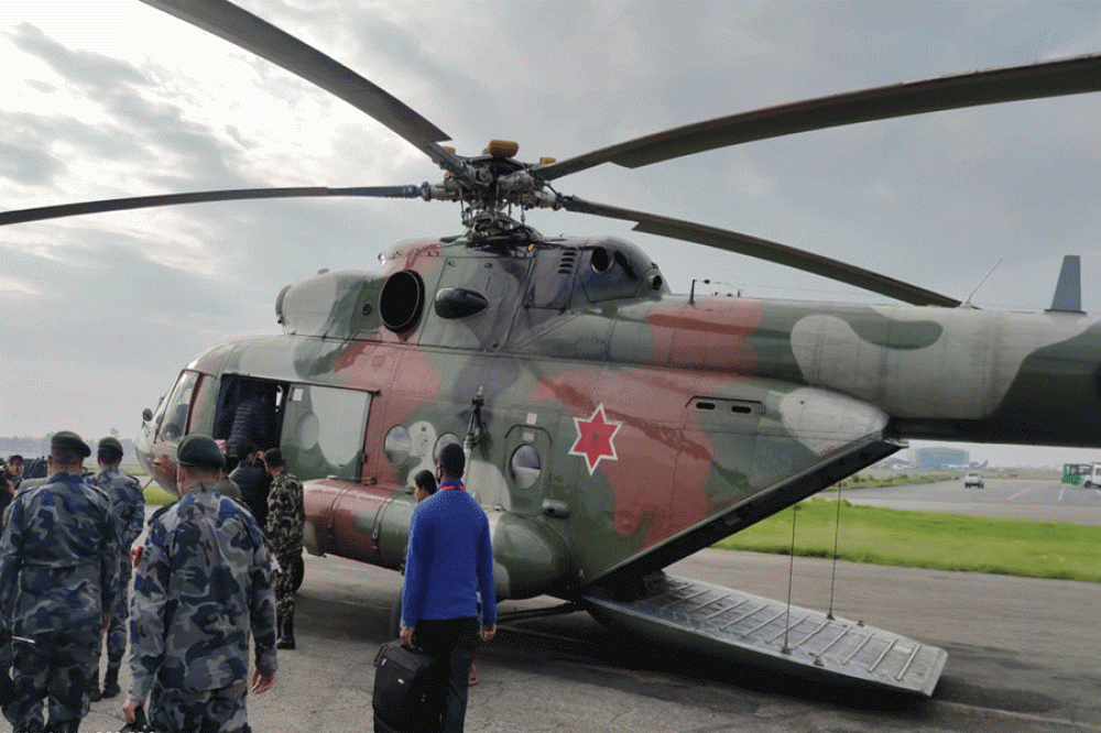 उद्दार तथा राहतका लागि मनाङमा हेलिकप्टर पठाउने तयारी