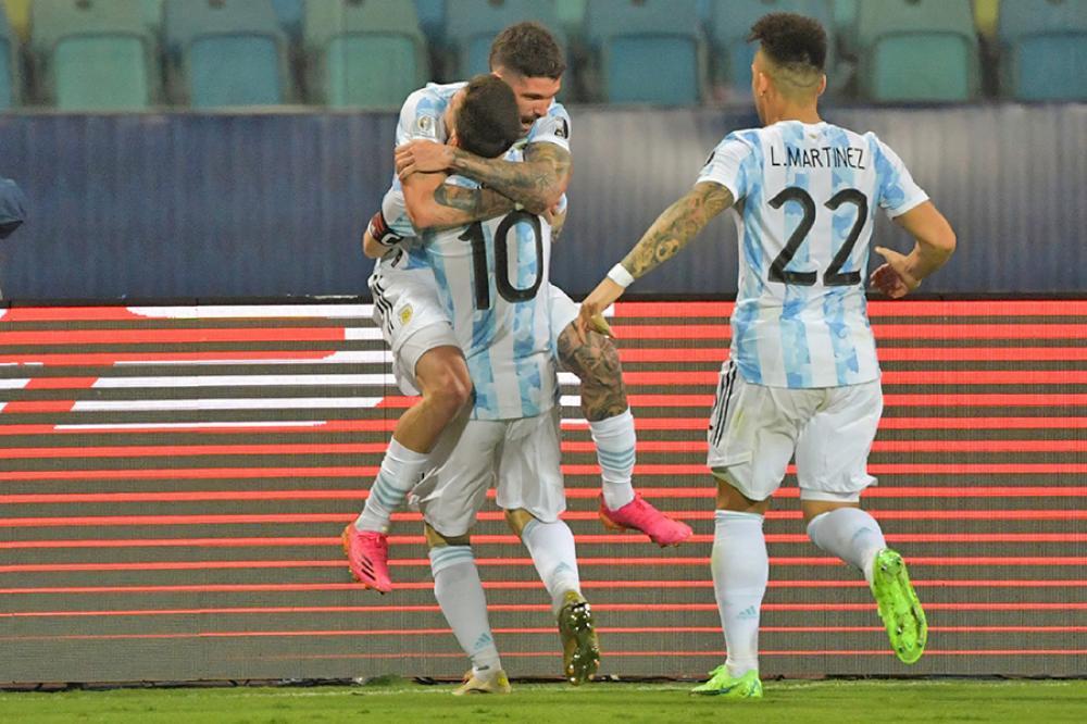 अर्जेन्टिना सेमिफाइनलमा, मेसीको उत्कृष्ट प्रदर्शन 