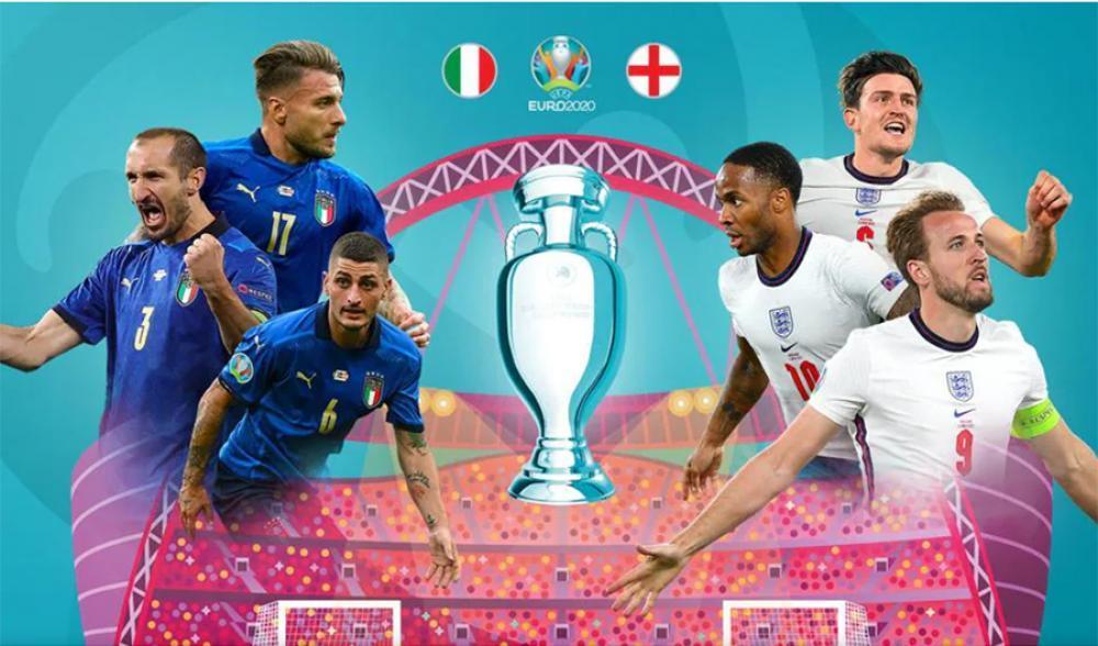 युरोकप २०२० को फाइनलमा इटली र इंग्ल्याण्ड भिड्ने