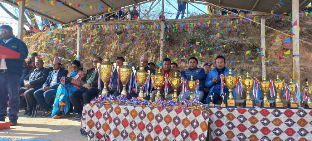 मेलुङ गाउँपालिकामा दोस्रो राष्ट्रपति रनिङ सिल्ड सुरु