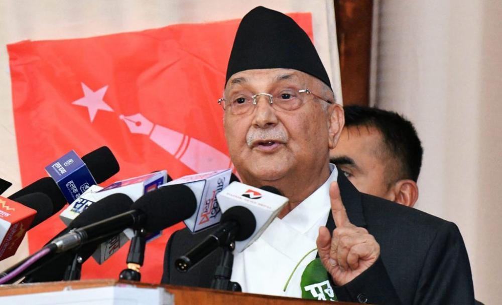 एमालेका अध्यक्ष केपी शर्मा ओलीले सत्ता पक्षको चुनौती स्वीकार गर्ने