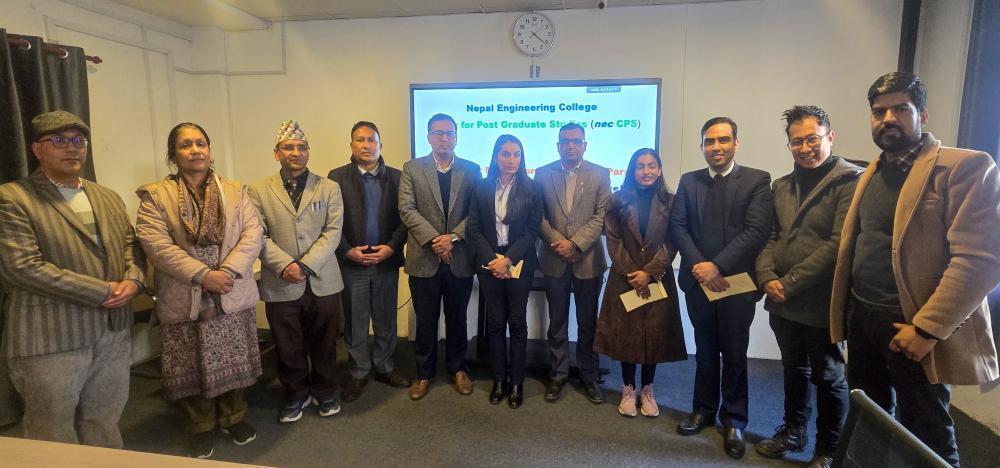 नेकका सात विद्यार्थीलाई बुद्धिसागर सावित्रीदेवी पराजुली छात्रवृत्ती वितरण ।