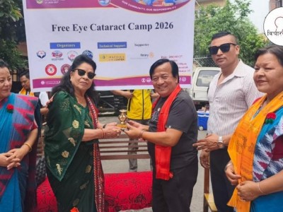 फाईट फर लाईफ नेपाल डल्लुकाे आयाेजना तथा माट्रीका आइ सेन्टर र कान्तिपुर अस्पतालकाे प्रविधिक सहयाेगमा नि:शुल्क आँखा शिविर / रक्तदान कार्यक्रम सम्पन्न ।