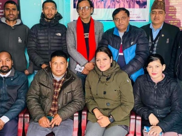 नेपाल पत्रकार महासंघ काठमाण्डांैको बैठक सम्पन्न