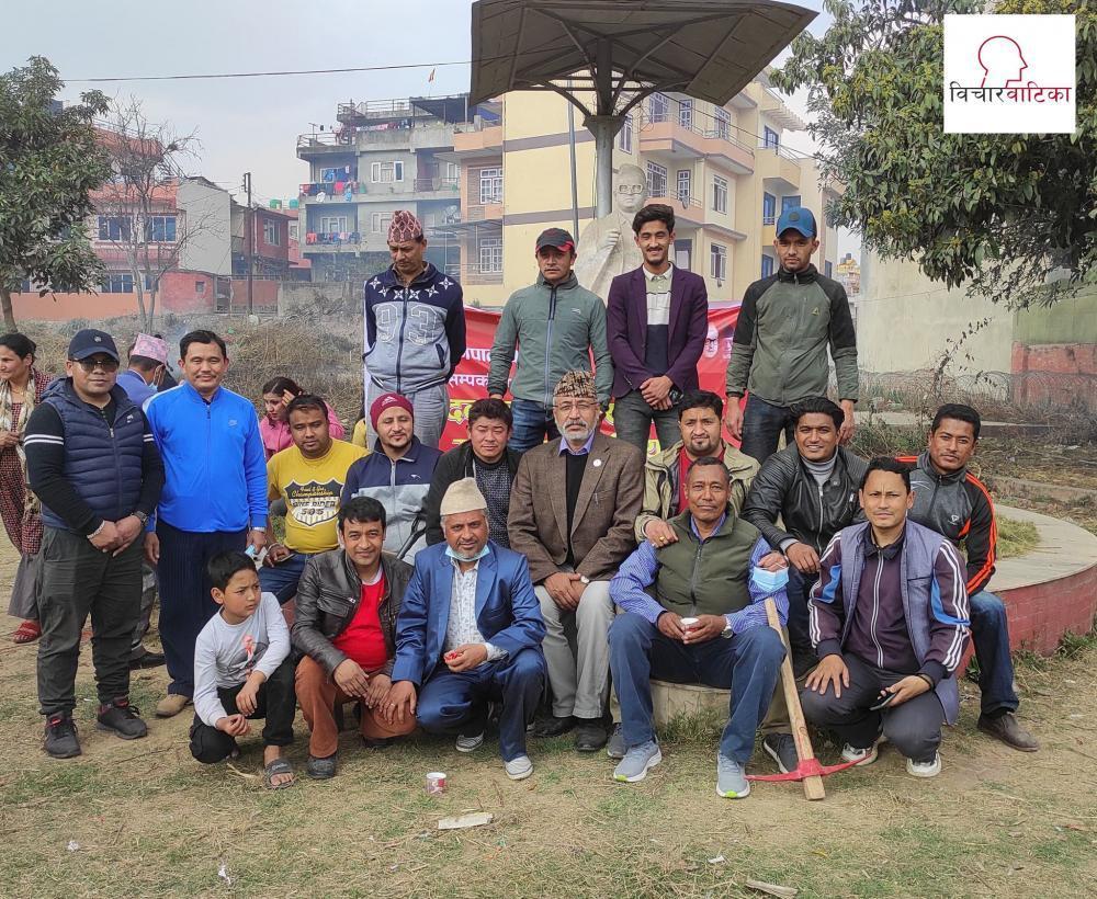 मदन नगर बल्खु परिसरमा तीन दिने सरसफाई अभियान 