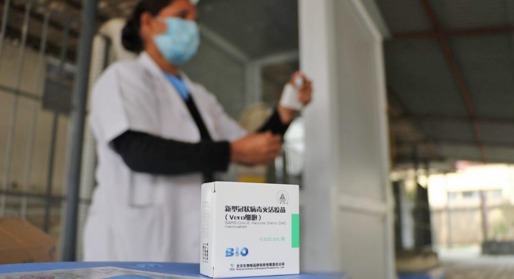 ४० देखि ५९ वर्ष उमेर समूहलाई चिनियाँ खोप दिइँदै