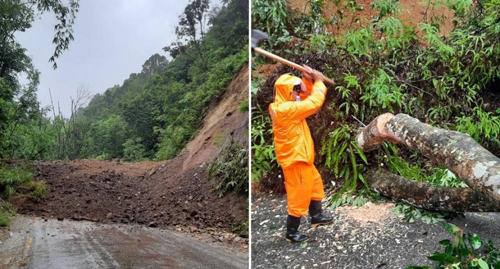 स्याङ्जामा सिद्धार्थ राजमार्ग अवरूद्ध