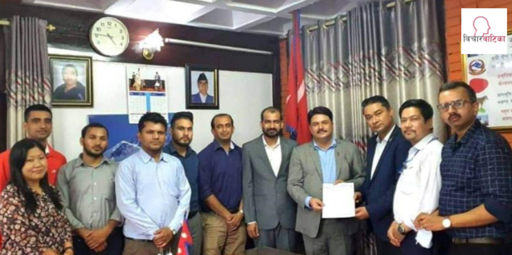 डेन्टल एसोसिएसनद्वारा स्वास्थ्य मन्त्रीको ध्यानाकर्षण