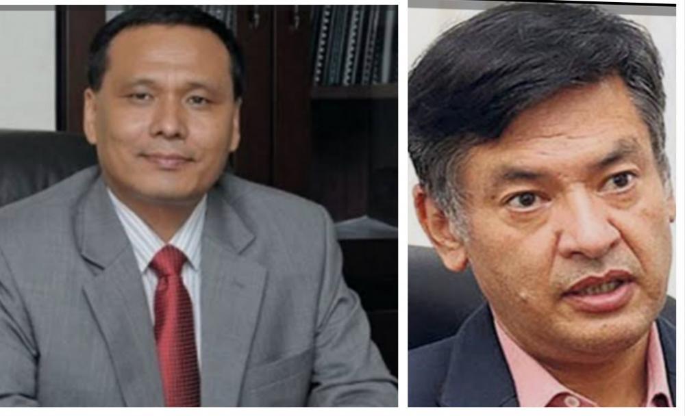 विद्युुत प्राधिकरण प्रमुख बाट घिसिङले हटाय हितेन्द्रदेव शाक्यलाई ।