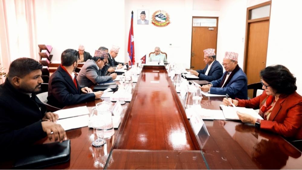 पुन मन्त्रीपरिषद् विस्तार गर्दै ,आज दिउसाे तीन बजे नयाँ मन्त्रीहरूलाई शपथ ग्रहण गराउने तय ।