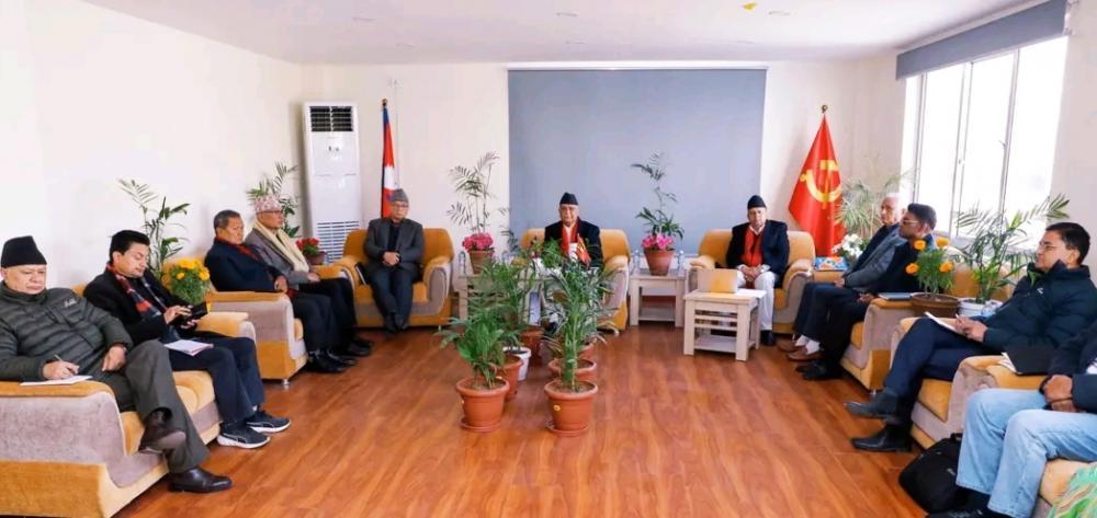 सचिवालयको बैठकले दियाे राष्ट्रियसभामा उम्मेदवारको छान्ने  जिम्मेवारी पार्टी अध्यक्ष ओलीलाई ।